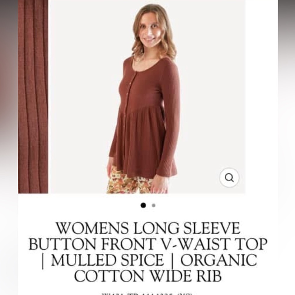 Kate Quinn v-waist top